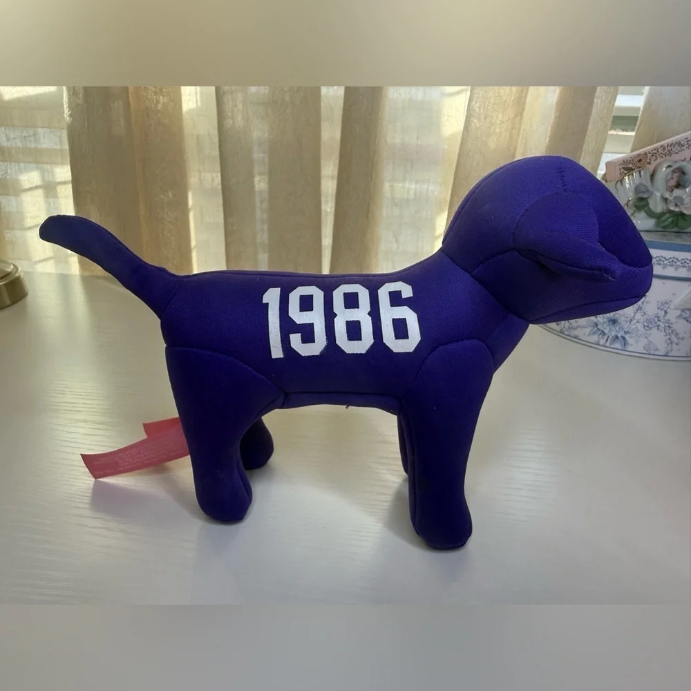 Victoria's Secret PINK Iconic Mini Dog in Deep Purple